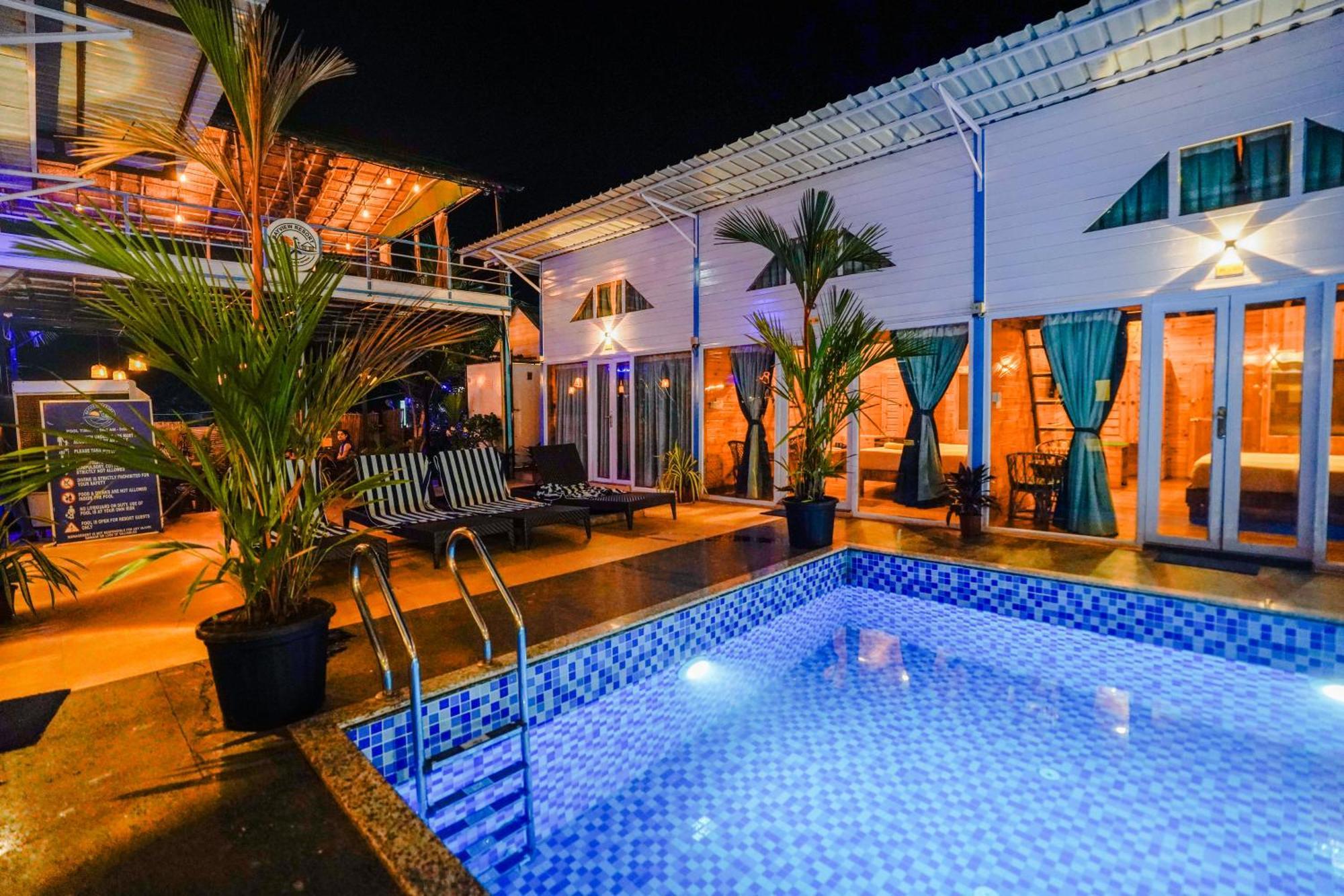 Bayview Cottage Pool Anjuna Ngoại thất bức ảnh